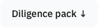 The Diligence pack button in the cap-table header